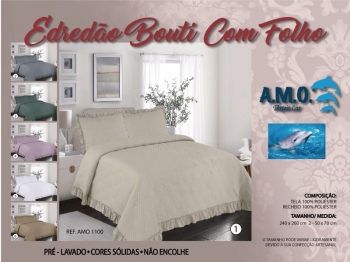 Edredão Bouti com Folho AMO 1100