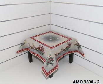 AMO 3800 Toalha Jacquard Natal Desenho 2